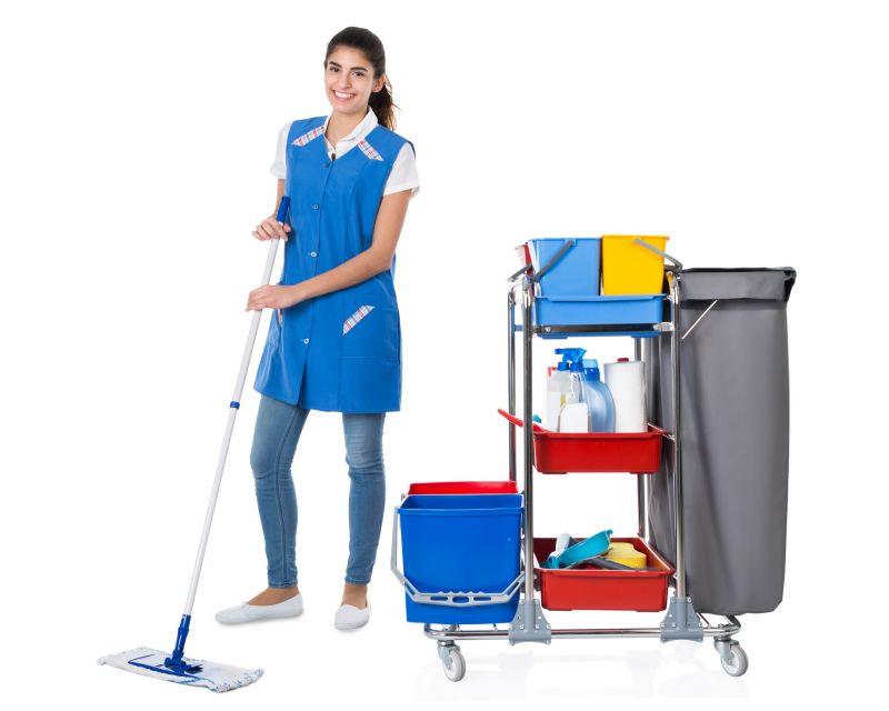 Commercial Kitchen Mopping in Conroe, TX