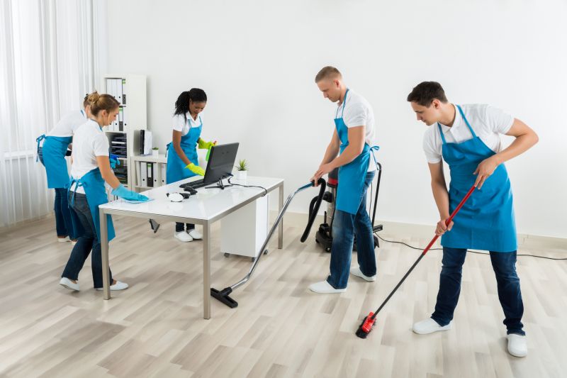Cleaning Staff at Work